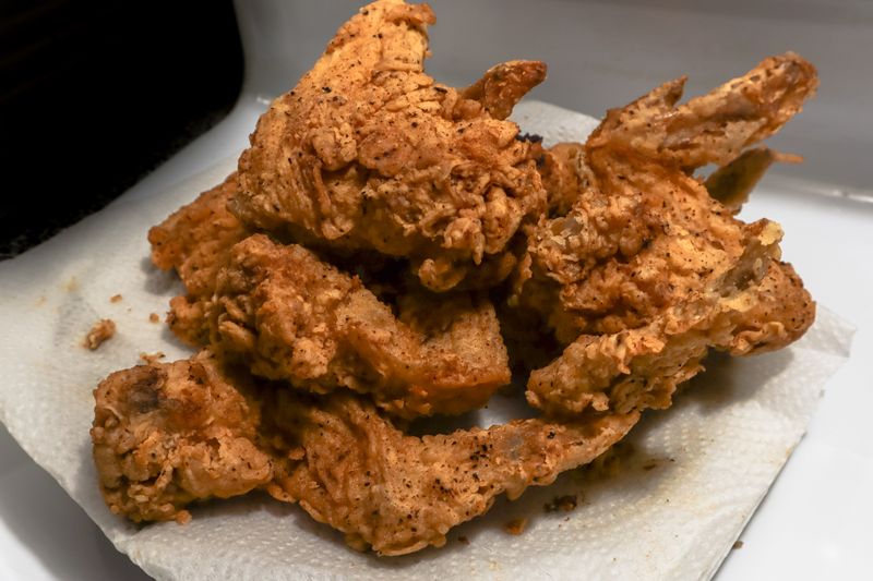 Wing Snob crispy chicken tenders with dipping sauce